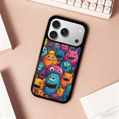 iPhone 17 Pro Case — Monsters General Cartoon Monst Cartoon Cute, Unique Phone Case Design