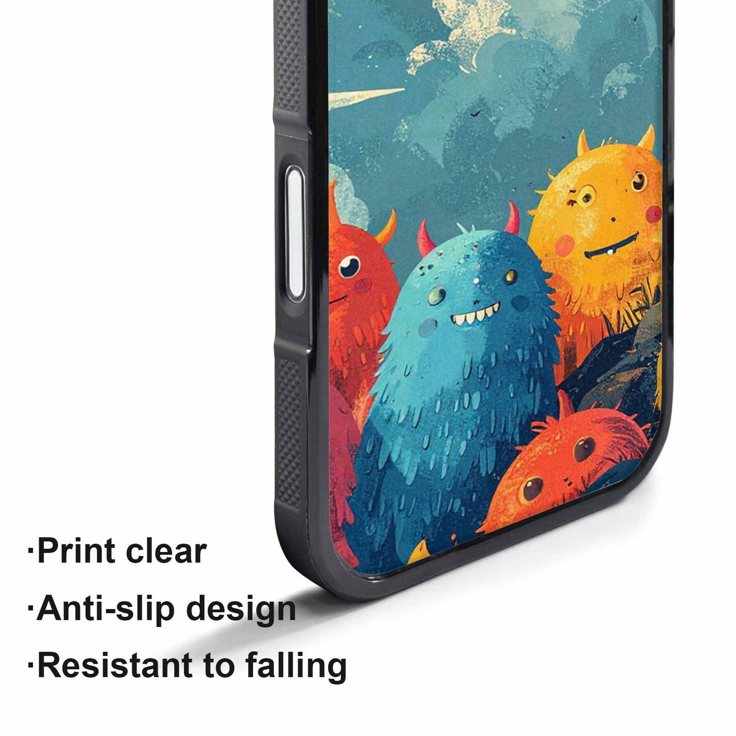 iPhone 17 Air Case — Vintage Monsters Lighthouse Retro Vintage, Custom Phone Case