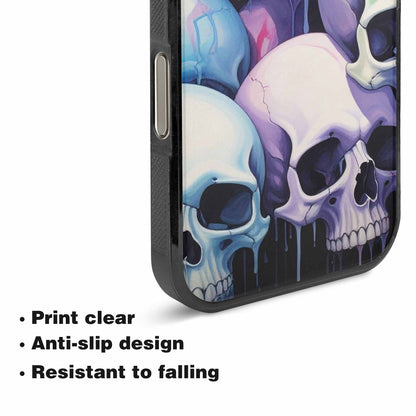 iPhone 16 Pro Max Case — Dark Black And White Color Tone, Custom Print Case Cover