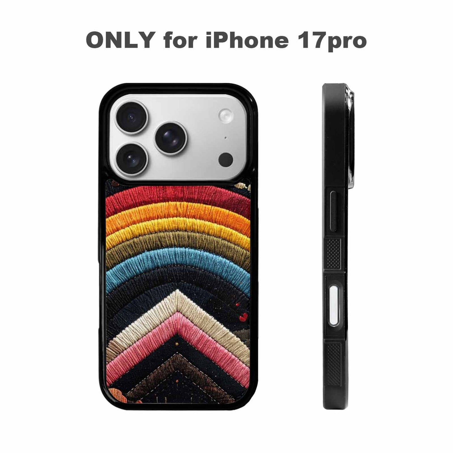 iPhone 17 Pro Case — Vivid Camo Progress Pride Camo, Custom Made Phone Cover