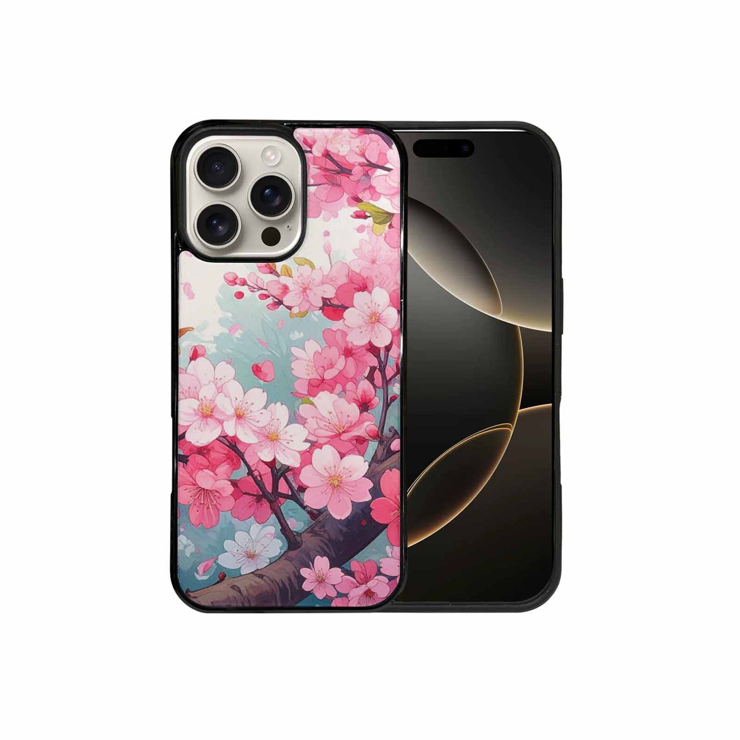 iPhone 16 Pro Max Case — Cherry Blossom Branch Cherry Blossom Branches, Customized Protective Case