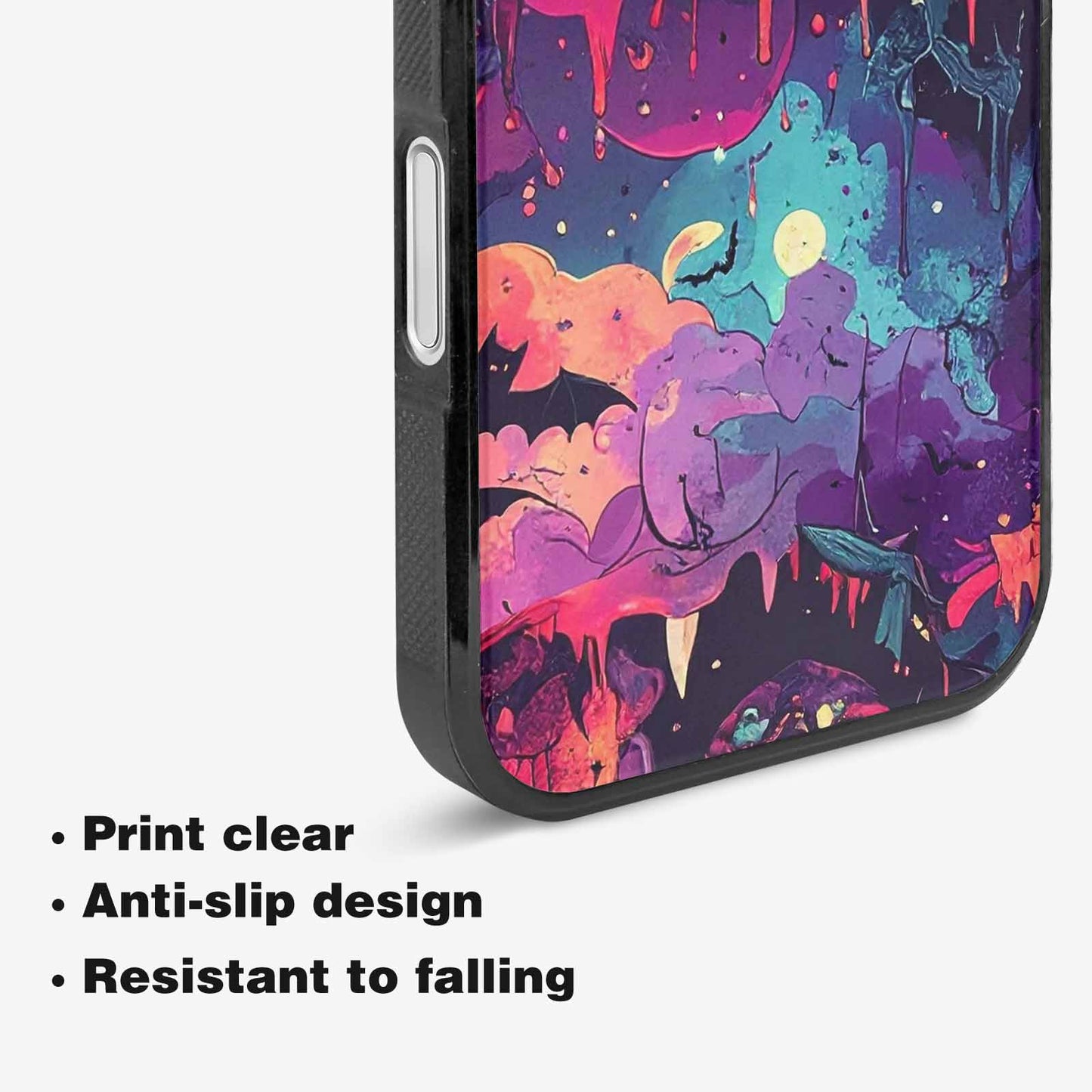 iPhone 16 Plus Case — Vampire Fangs Bats Vampire Fangs And, Customized Protective Case