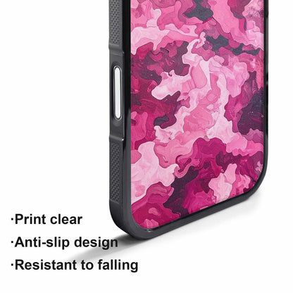 iPhone 17 Pro Max Case — Small Military Camouflage Blotch Camo, Personalized Phone Case