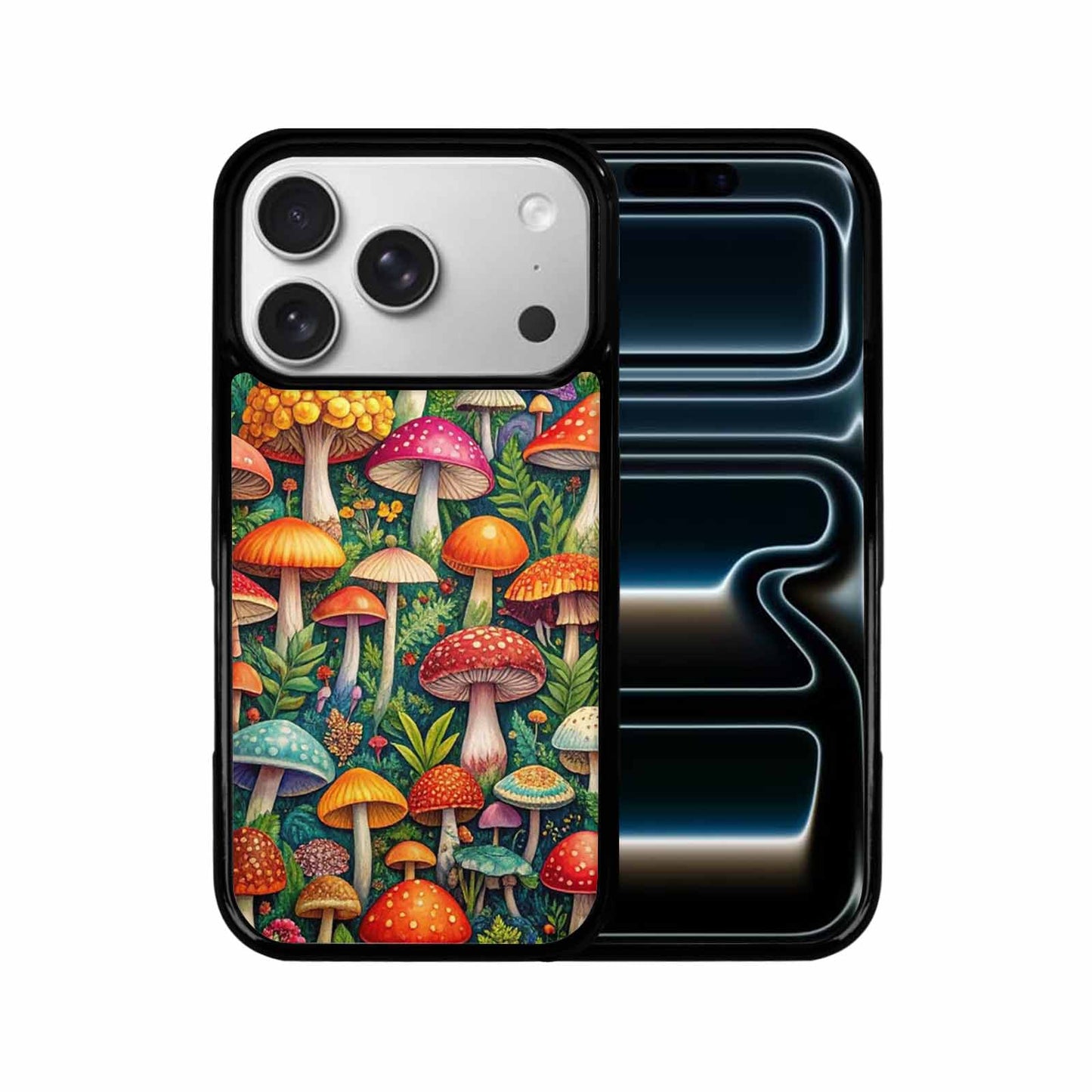 iPhone 17 Pro Case — Mushrooms Botanicalmushrooms P Fvz Floral, Unique Phone Case Design