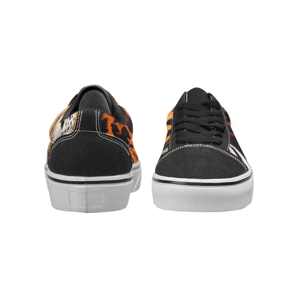 MEN'S Animal Print Canvas Lace-Up Aesthetic Sneakers