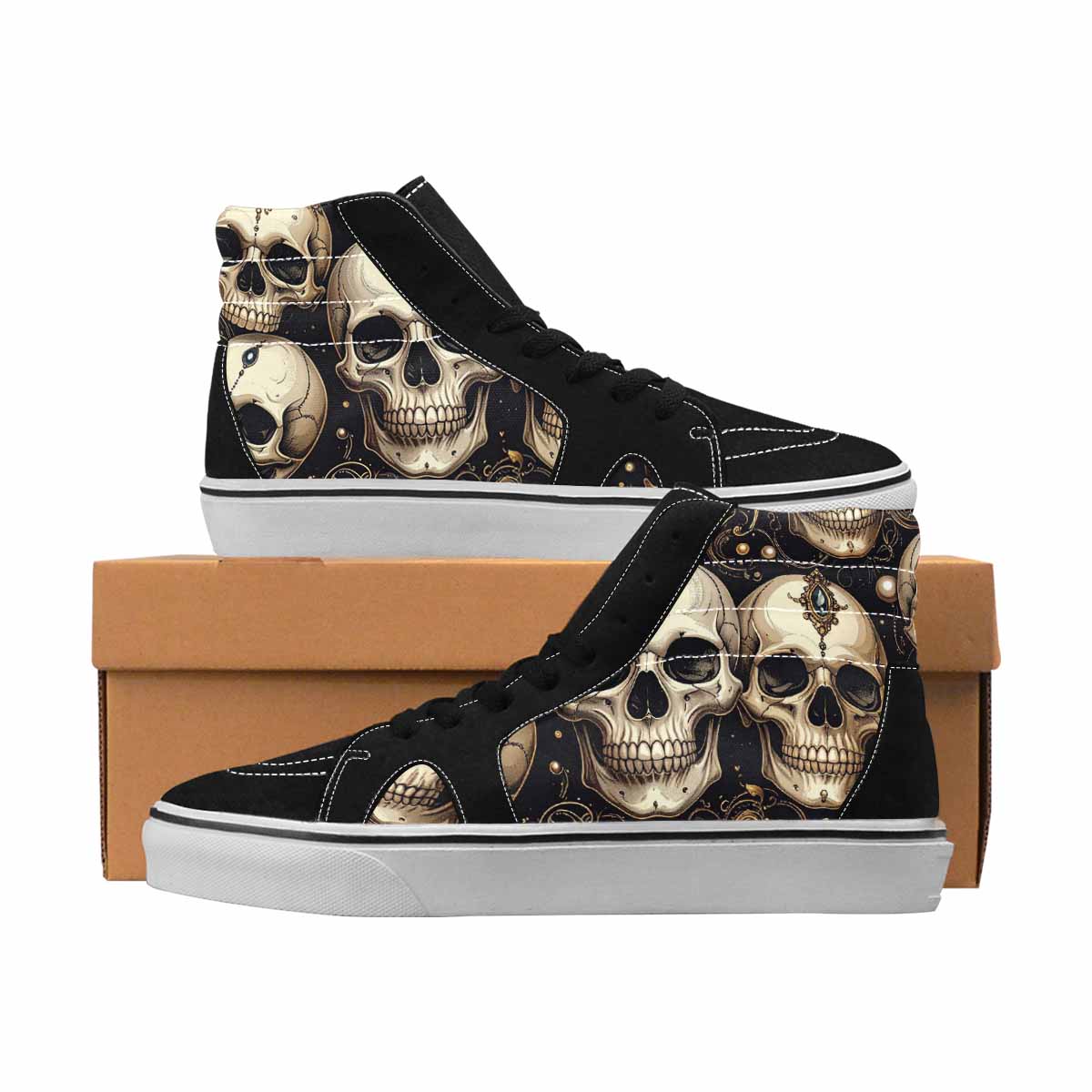 MEN'S Skull Dark Art Gothic Print 1391 Ferion