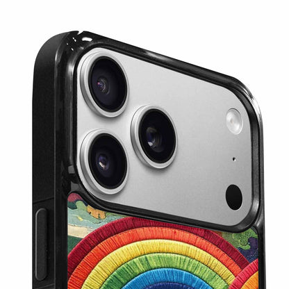iPhone 17 Pro Max Case — Vivid Camo Rainbow Camo, Custom Art Phone Cover
