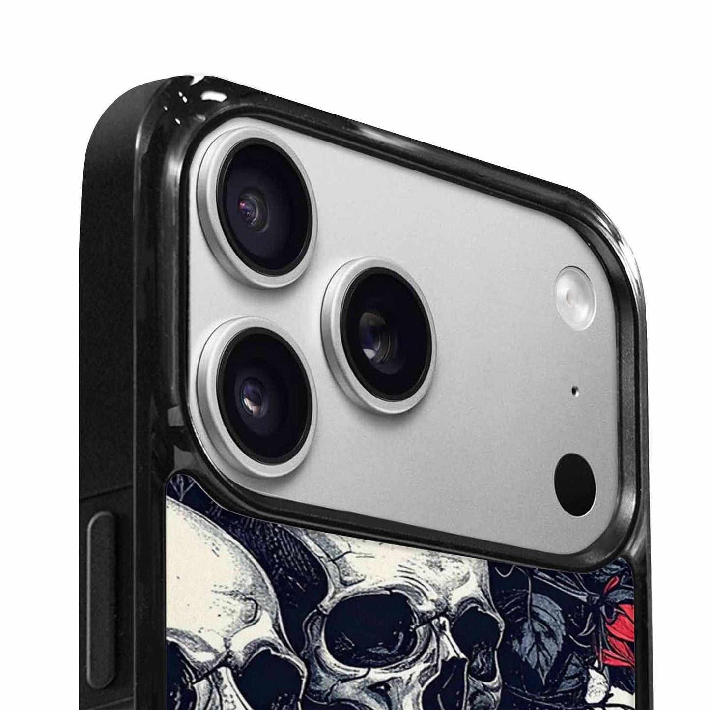iPhone 17 Pro Case — Skull Dark Art Gothic Print Gothic, Custom Made Phone Cover