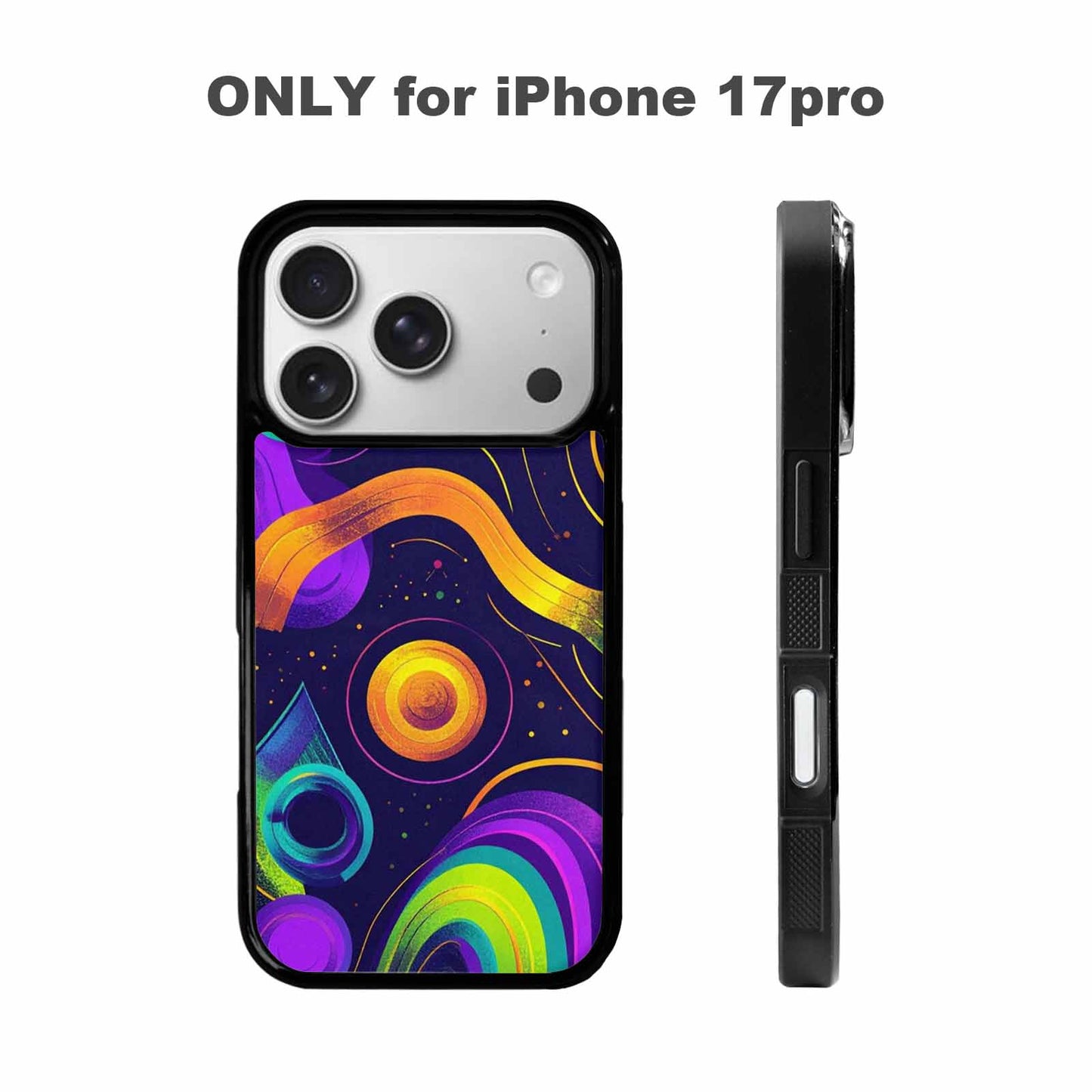 iPhone 17 Pro Case — Disco Cartoon Art Pattern Cartoon Cute, Personalized Phone Case