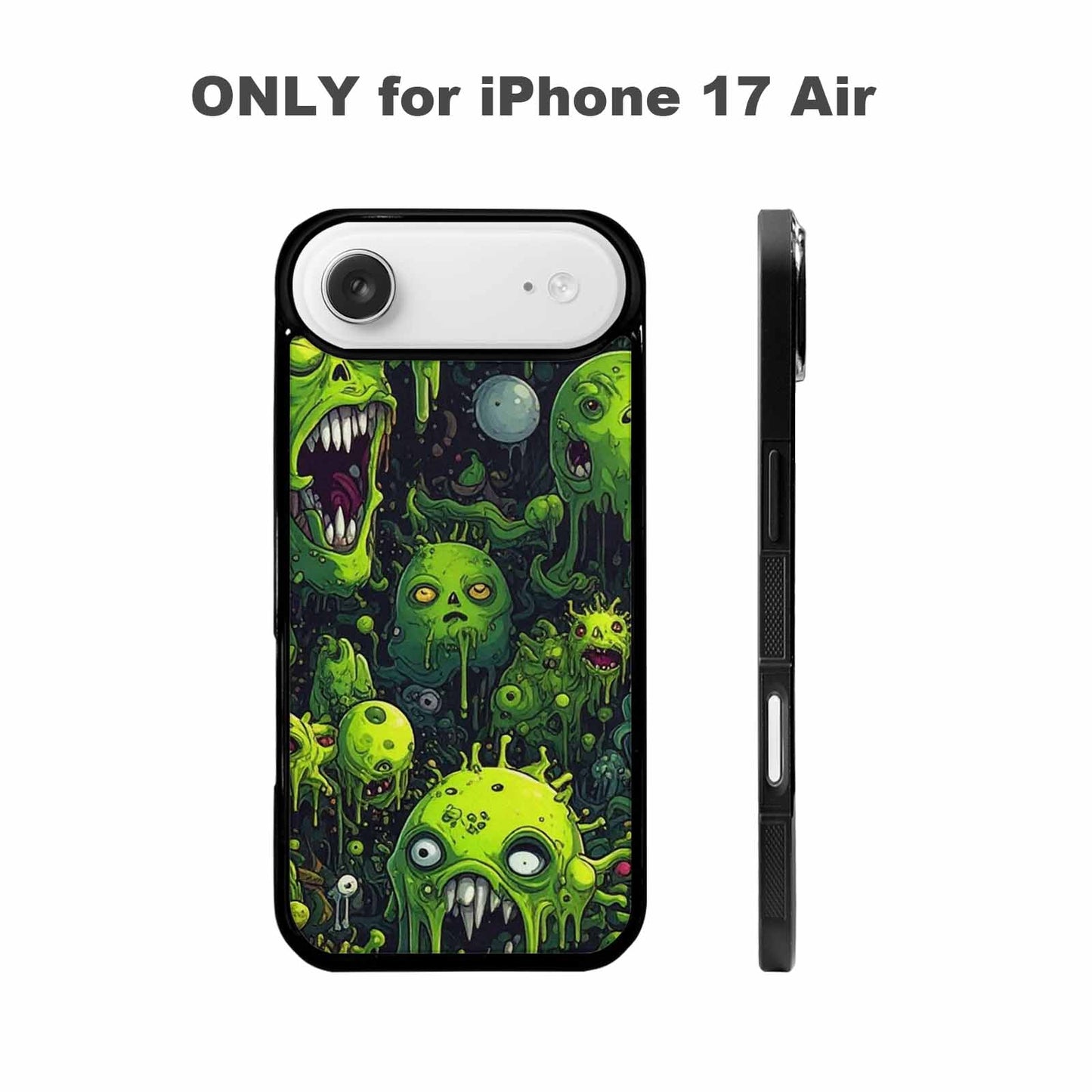 iPhone 17 Air Case — Toxic Radioactive Creature Pattern Hundreds Original, Custom Phone Case