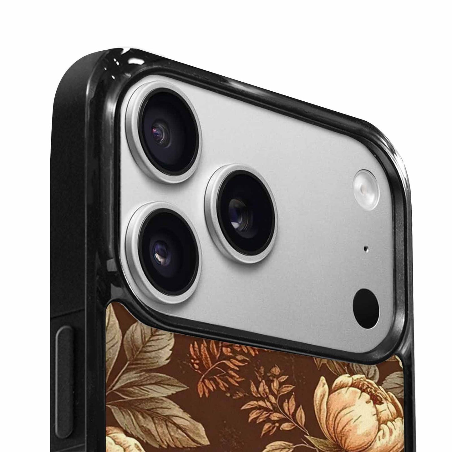 iPhone 17 Pro Case — Vintage Botanical Art Pattern Floral, Personalized Phone Case