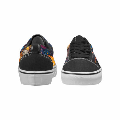 WOMEN'S Skulls (general) Skulls Lace-Up Canvas Dreamcore Shoes
