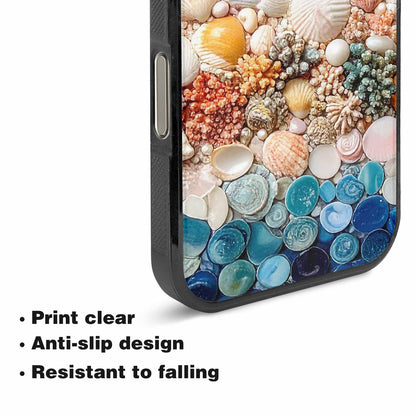 iPhone 16 Pro Max Case — Seashell Collage Seashell Collage Pattern Hundreds, Unique Phone Case Design