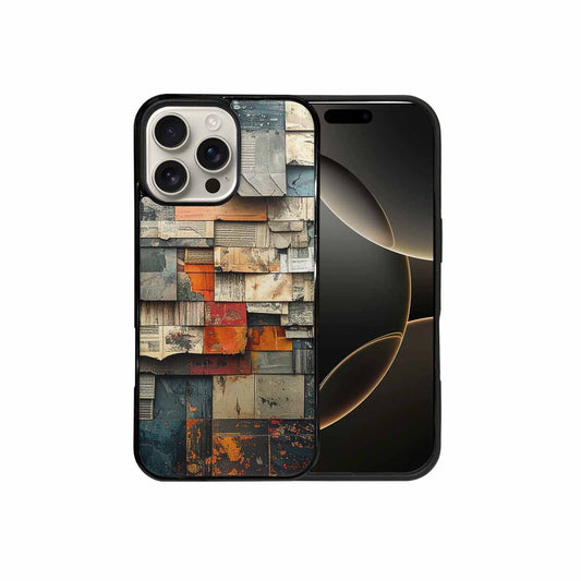 iPhone 16 Pro Max Case — Distressed Grunge Texture Pattern Hundreds Of, Unique Phone Case Design