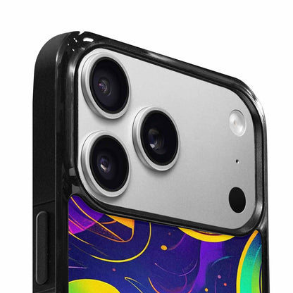 iPhone 17 Pro Max Case — Disco Cartoon Art Pattern Cartoon Cute, Custom Printed Phone Case