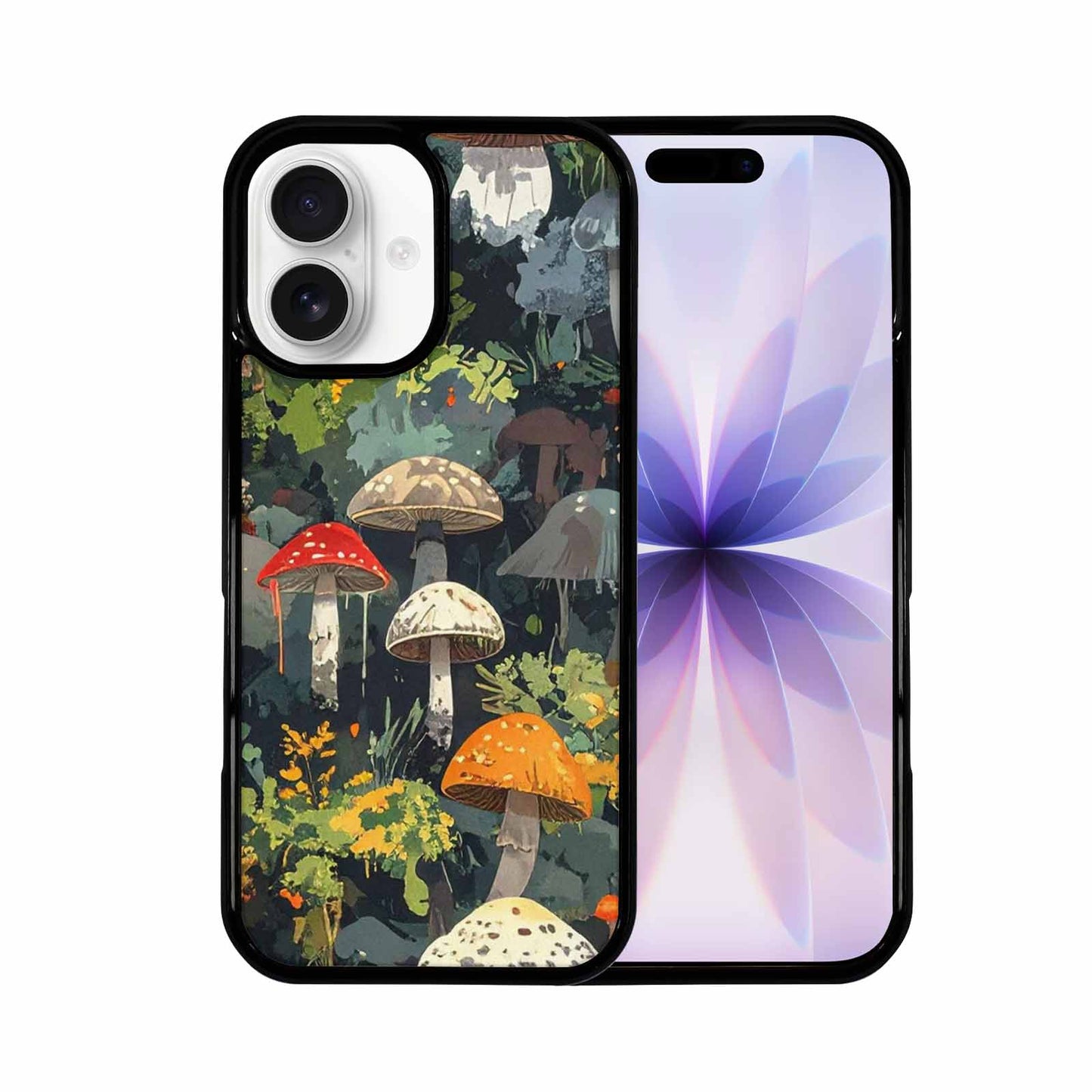 iPhone 17 Case — Mushrooms Camomushrooms Patter Cwy Camo, Custom Printed Phone Case