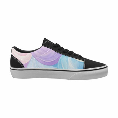 WOMEN'S Tie Dye - Canvas Lace-Up Dark Academia Shoes