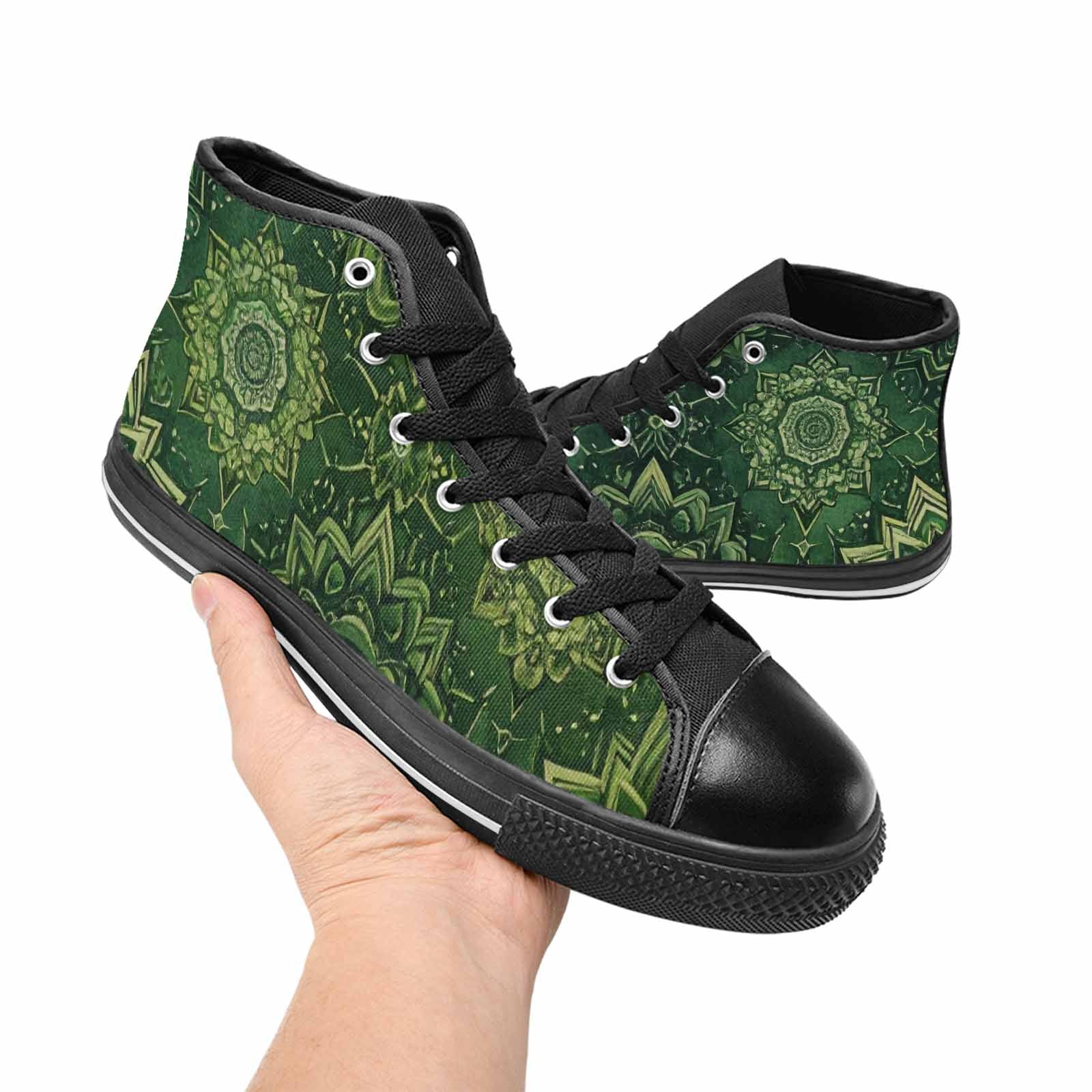 MEN'S Mandala High Top Canvas Y2K Shoes