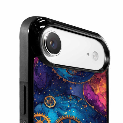iPhone 17 Air Case — Steampunk Galaxy Art Seamless Pattern Galaxy, Original Design Phone Case