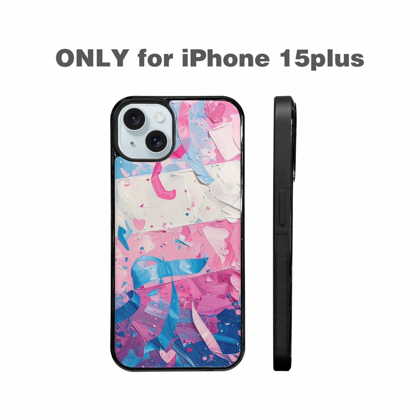 iPhone 15 Plus Case — Transgender Pride Flag Trans Pride Flag, Custom Print Case Cover