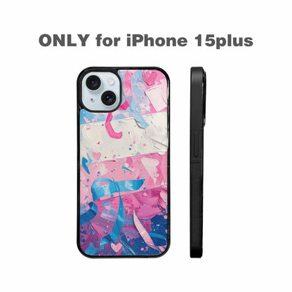 iPhone 15 Plus Case — Transgender Pride Flag Trans Pride Flag, Custom Print Case Cover