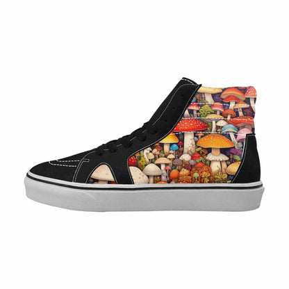 MEN'S Mushrooms (general) Mushrooms Pa High Top Canvas Dreamlike Custom Shoes