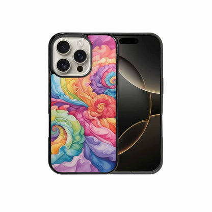 iPhone 16 Pro Case — Tie Dye Swirls Tie Dye Swirls, Unique Phone Case Design