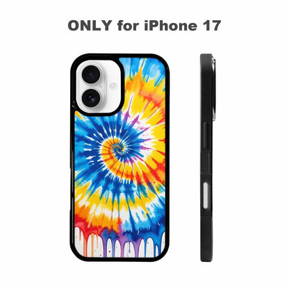 iPhone 17 Case — Tie Dye Drip Tie Dye, Personalized Phone Case