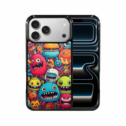 iPhone 17 Pro Max Case — Small Cartoon Monster Character Cartoon Cute, Custom Printed Phone Case