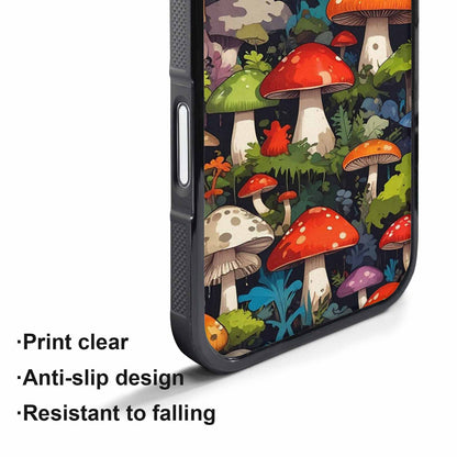 iPhone 17 Pro Case — Mushrooms Camomushrooms Patter Xvt Camo, Original Design Phone Case