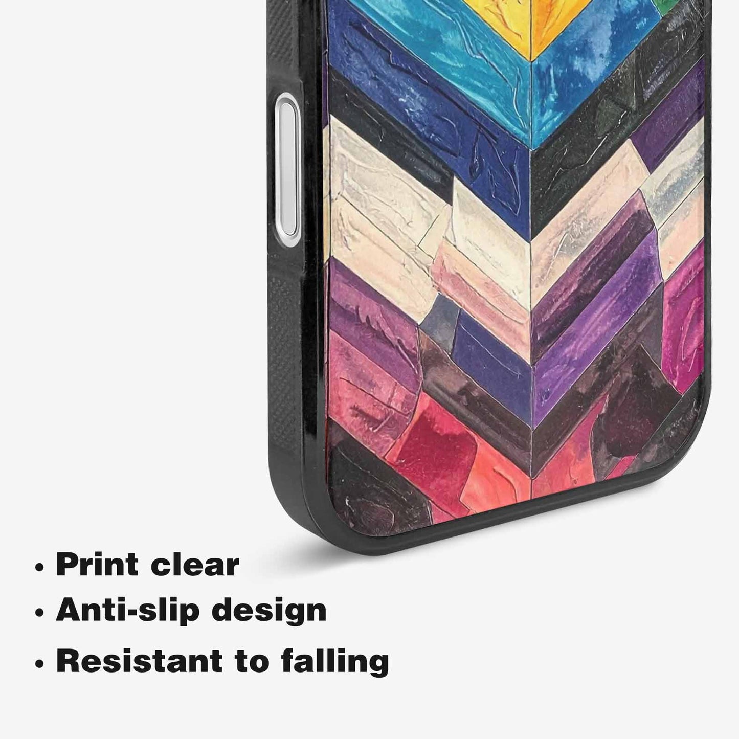 iPhone 16 Case — Progress Pride Flag Color Theme Small, Custom Designed Case Cover
