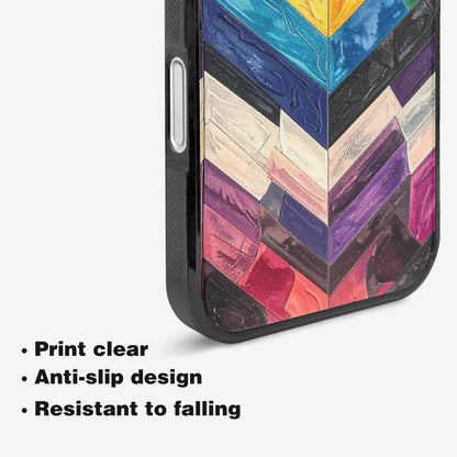 iPhone 16 Case — Progress Pride Flag Color Theme Small, Custom Designed Case Cover