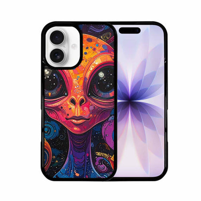 iPhone 17 Case — Cartoon Alien Characters Alien Scifi, Original Design Phone Case