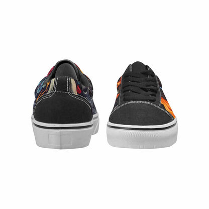 MEN'S Skull Canvas Lace-Up Dreamcore Sneakers