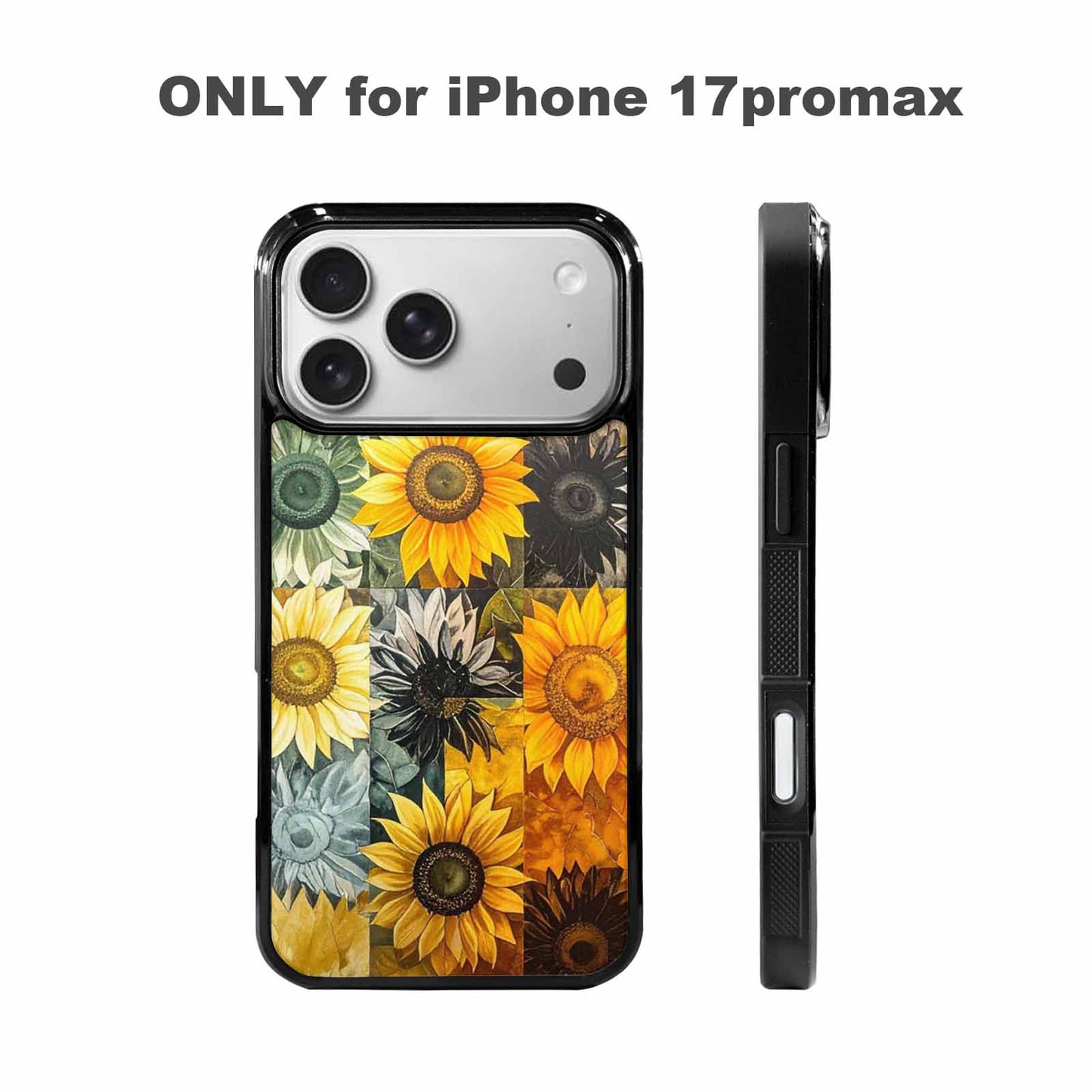 iPhone 17 Pro Max Case — Blend Melt Them Together Floral, Custom Print Case Cover