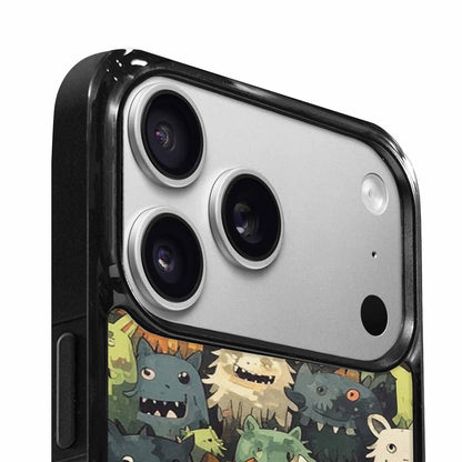 iPhone 17 Pro Case — Monsters Camomonsters Pattern D6o Camo, Customized Protective Case