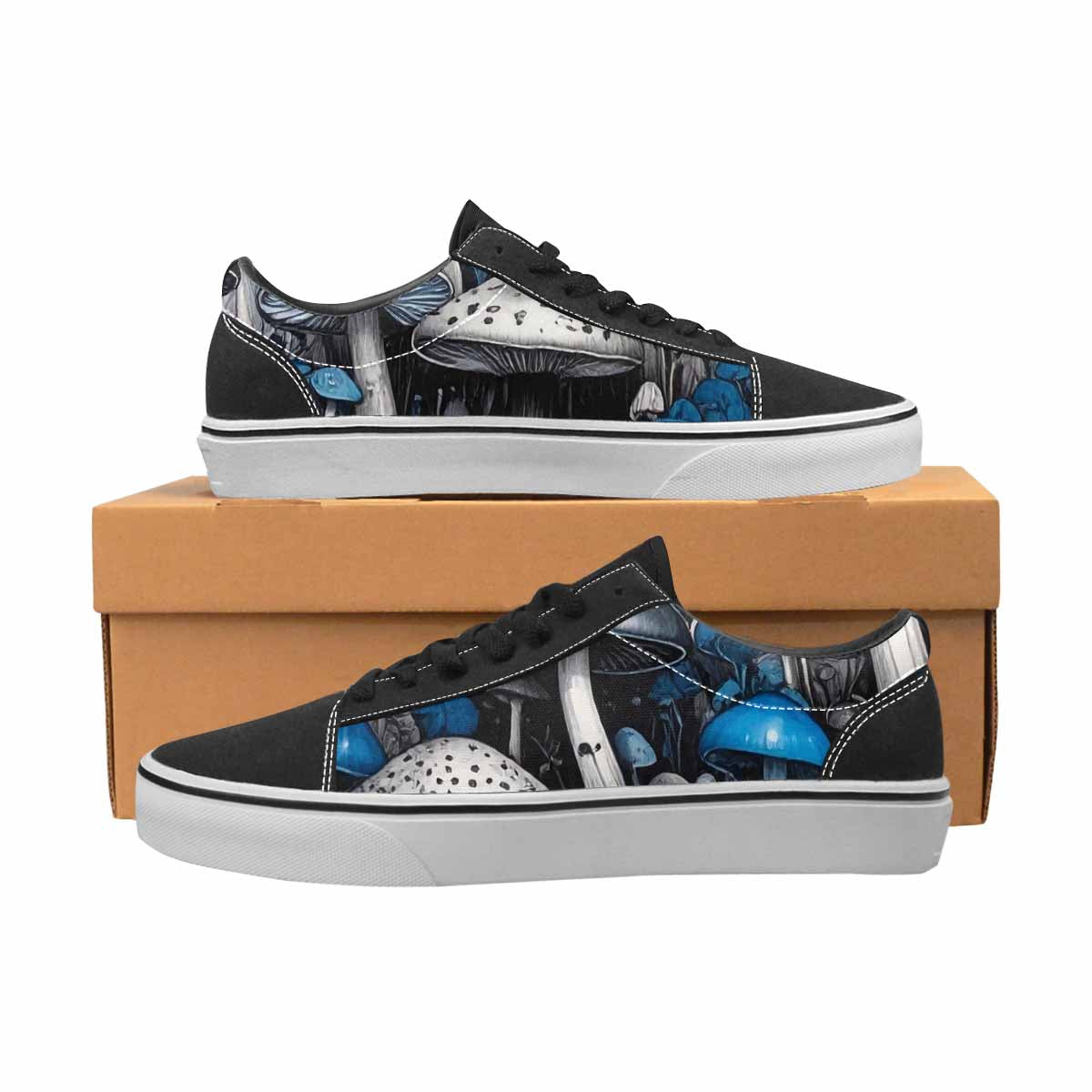 WOMEN'S Mushrooms (general) Lace-Up Canvas Y2K Shoes