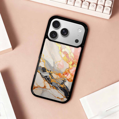iPhone 17 Pro Case — Marble Vein Marble Veins Pattern Original, Custom Designed Case Cover