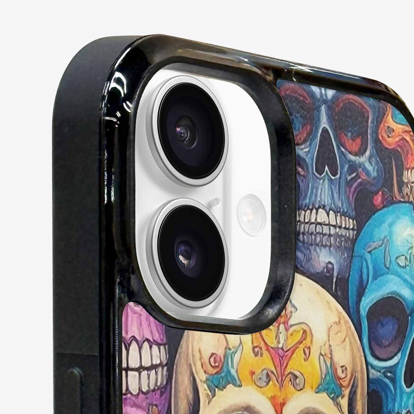 iPhone 16 Plus Case — Skulls General Skulls Pattern, Customized Protective Case