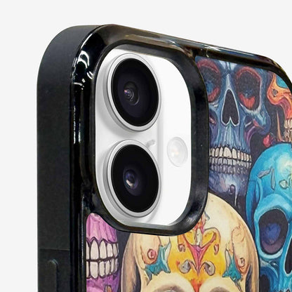 iPhone 16 Plus Case — Skulls General Skulls Pattern, Customized Protective Case