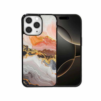 iPhone 15 Pro Max Case — Marble Vein Marble Veins Pattern Hundreds, Custom Art Phone Cover