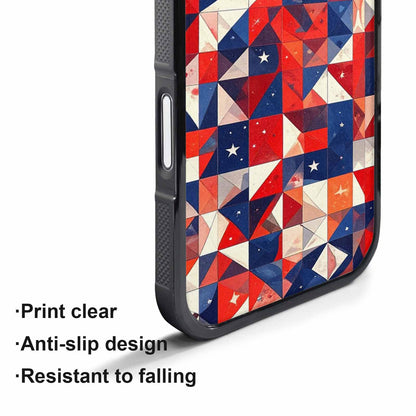 iPhone 17 Air Case — Small American Flag Stars And Galaxy, Custom Phone Case
