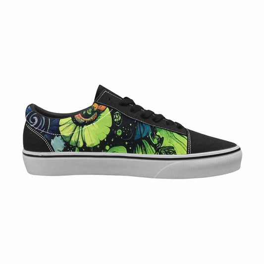 MEN'S Tie Lace-Up Canvas Melting Art Sneakers
