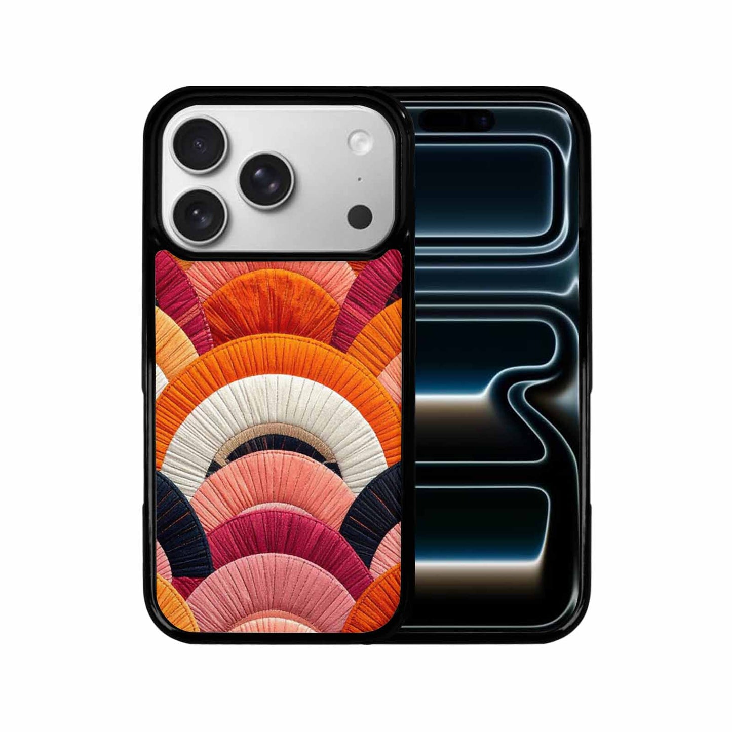 iPhone 17 Pro Case — Vivid Camo Lesbian Pride Camo, Custom Printed Phone Case