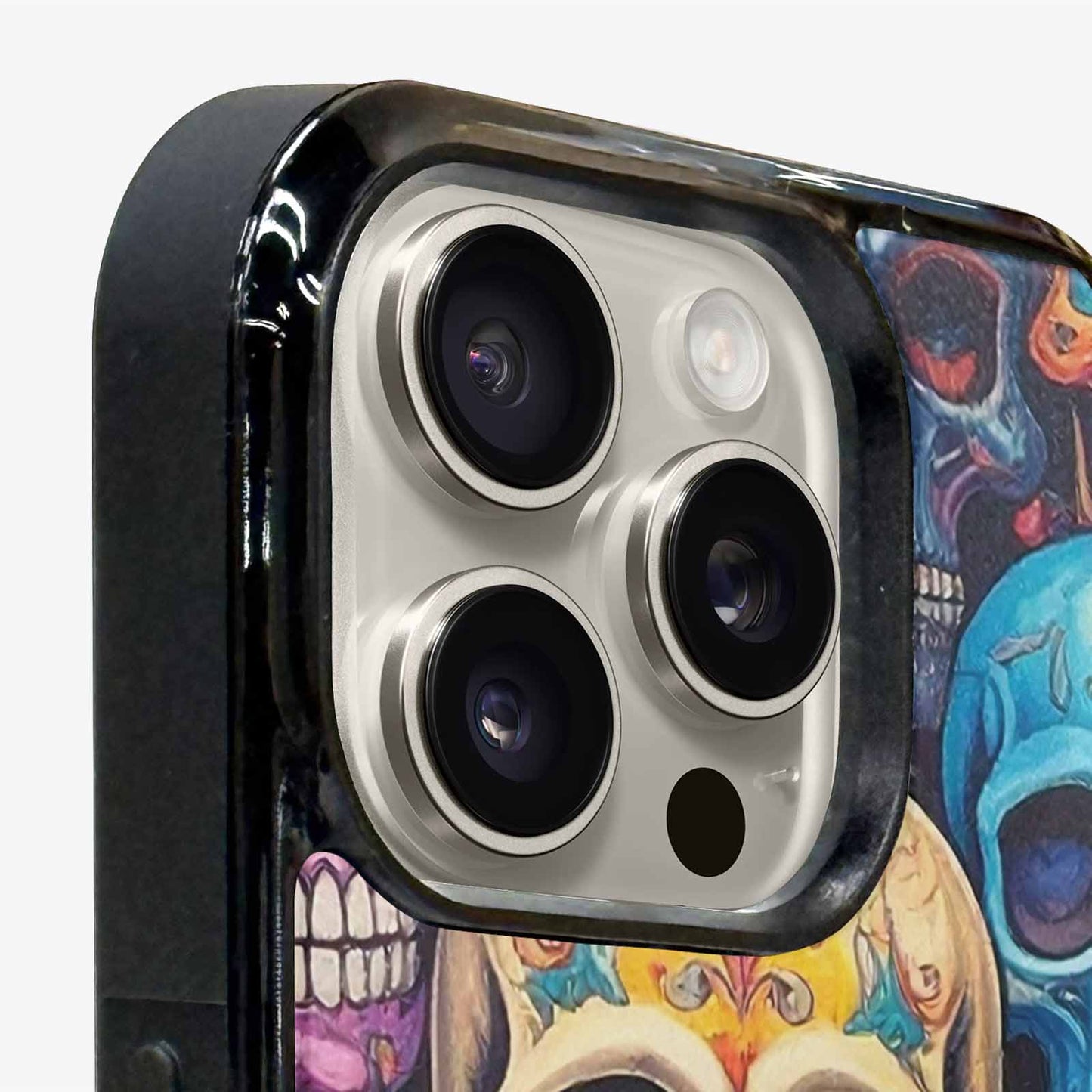 iPhone 16 Pro Case — Skulls General Skulls Pattern, Custom Made Phone Cover
