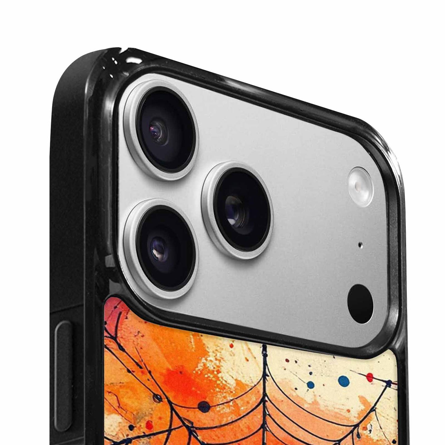 iPhone 17 Pro Max Case — Foil Fantasy Spider Original Art, Original Design Phone Case