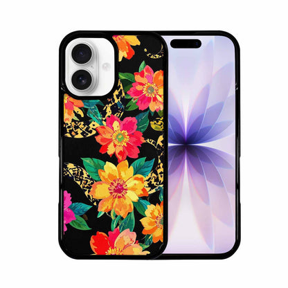 iPhone 17 Case — Snakes Print Floral Seamless Floral, Custom Print Case Cover