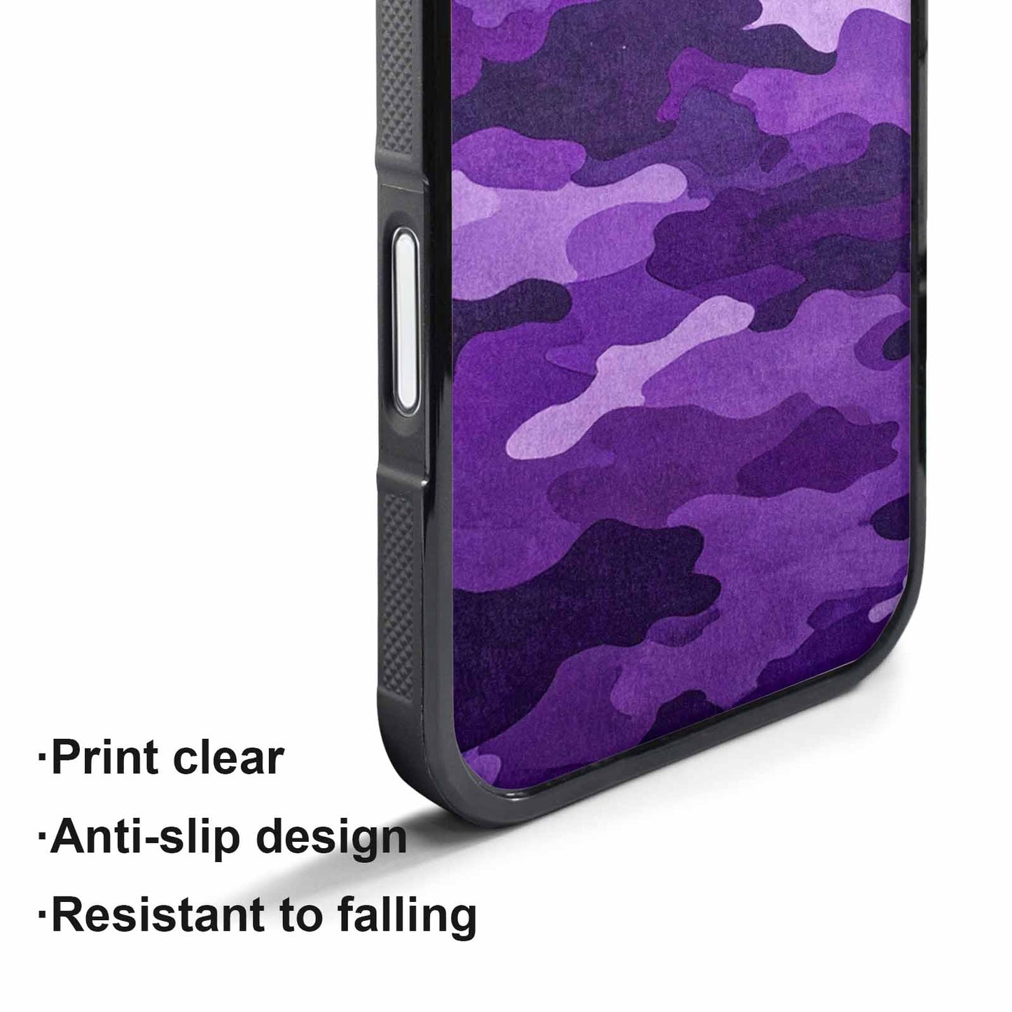 iPhone 17 Air Case — Camo Style Pattern In Shades Camo, Original Design Phone Case