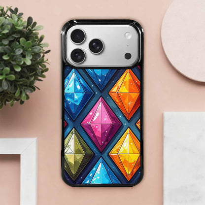 iPhone 17 Pro Max Case — Vintage Summer Diamond Retro Vintage, Personalized Phone Case