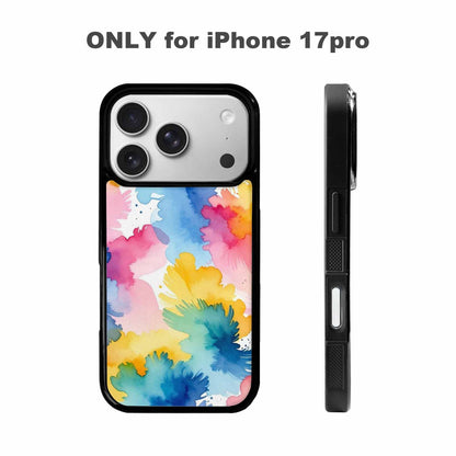 iPhone 17 Pro Case — Trans Strong Watercolor Seamless Pattern Watercolor, Custom Phone Case